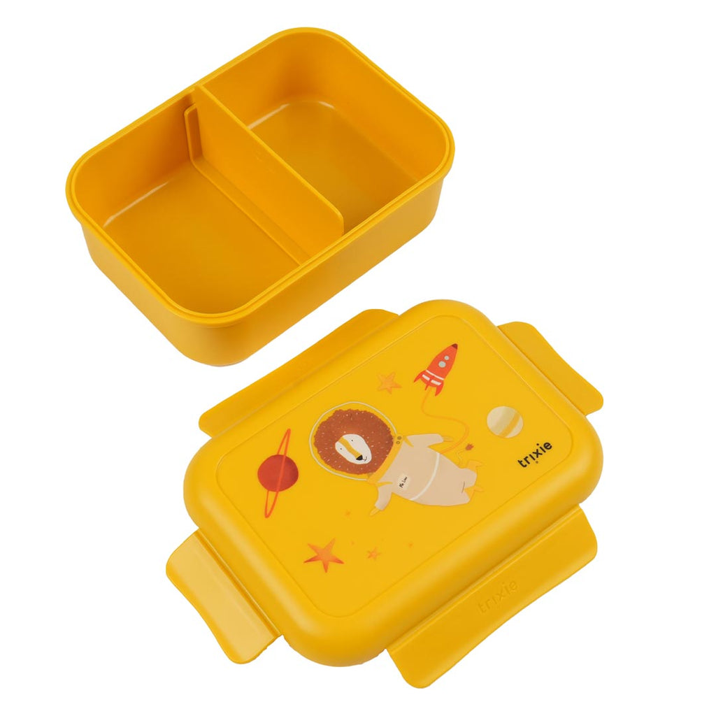Brooddoos met clips - Spaceman Mr. Lion