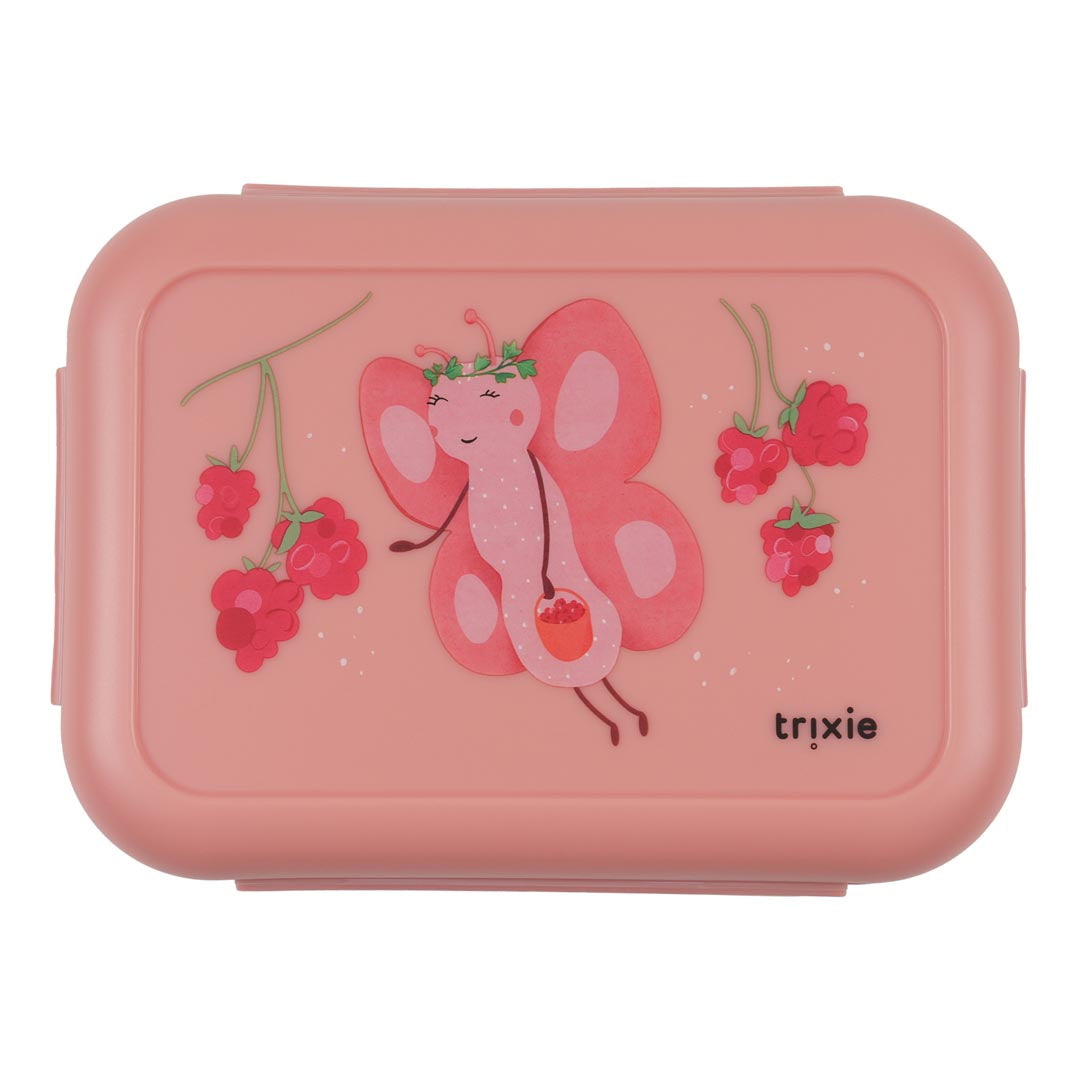 Brooddoos met clips - Fruit fairy Mrs. Butterfly