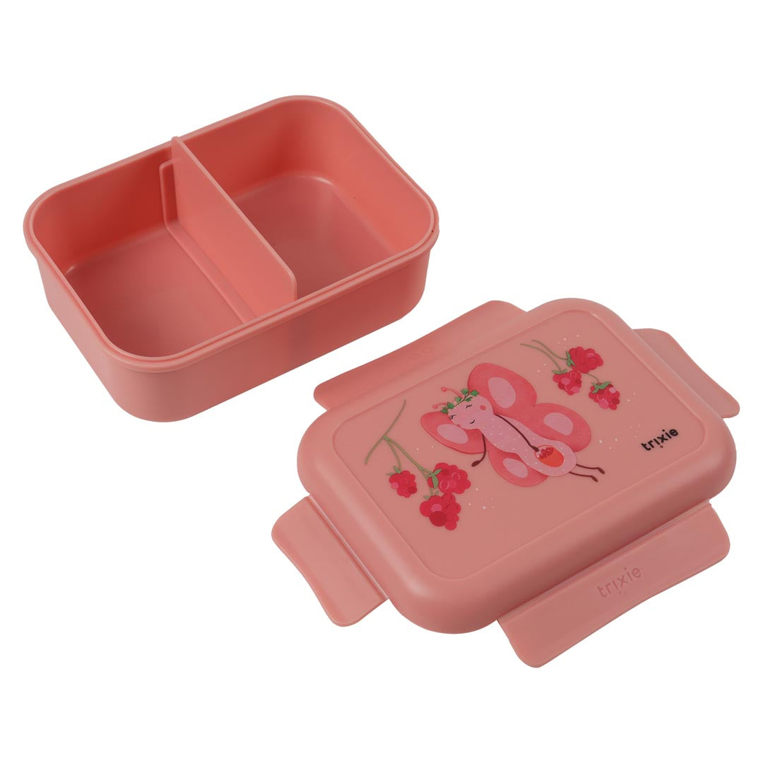 Brooddoos met clips - Fruit fairy Mrs. Butterfly