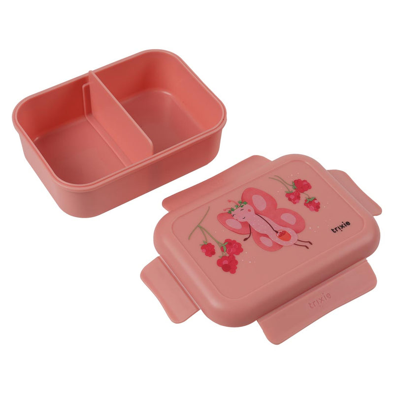 Brooddoos met clips - Fruit fairy Mrs. Butterfly