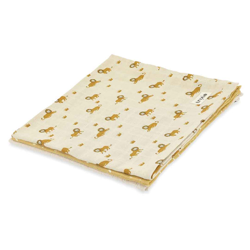 Tetra doeken 3-pack mix | 55x55cm - Lively Lion