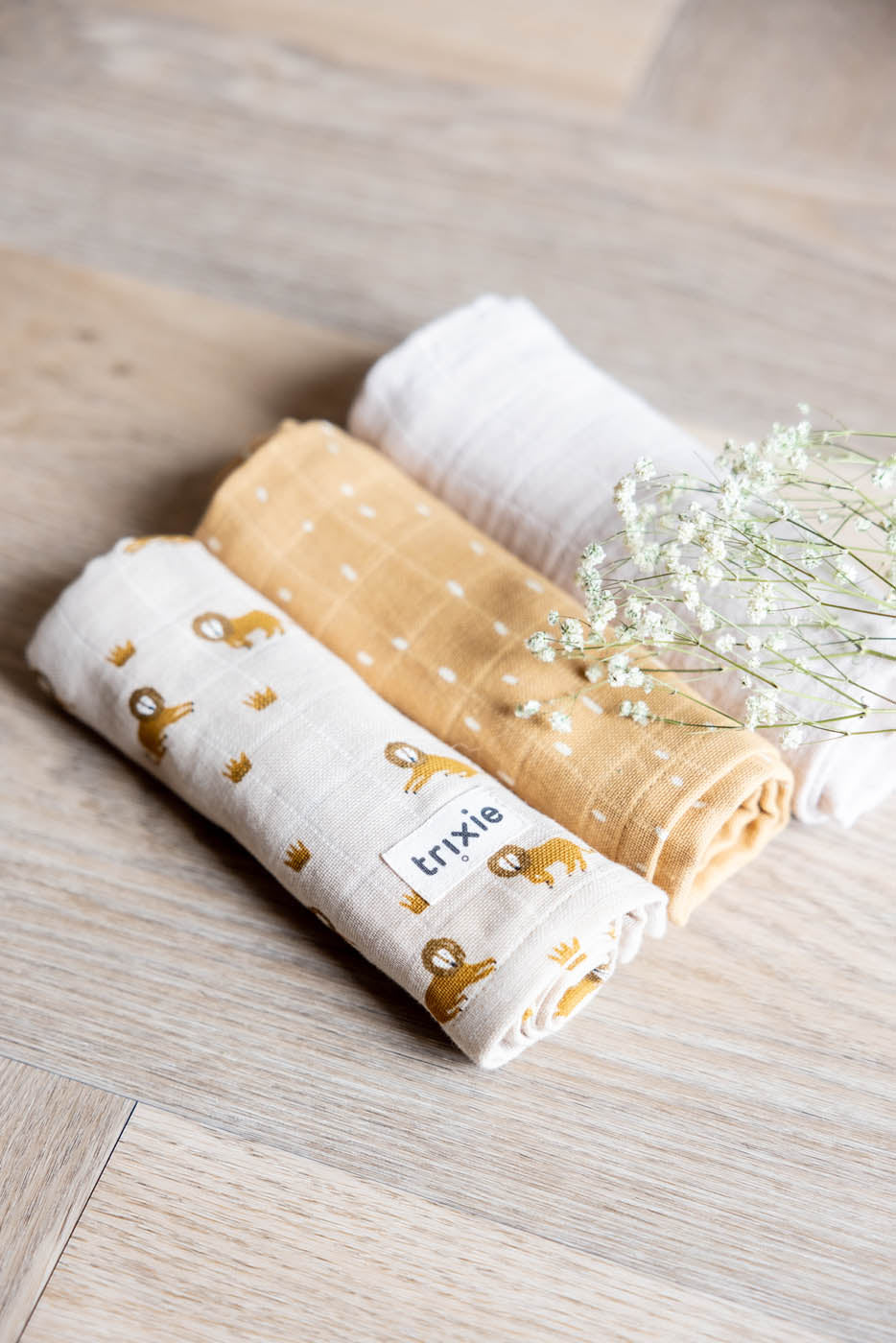 Trixie muslin cloths