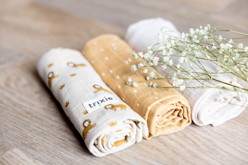 Trixie muslin cloths