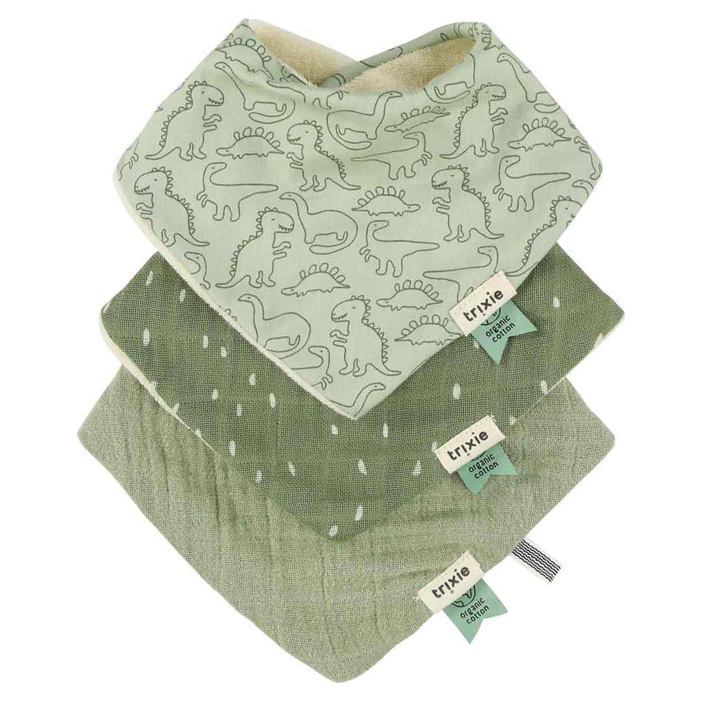 Bandana slab 3-pack mix - Daring Dino