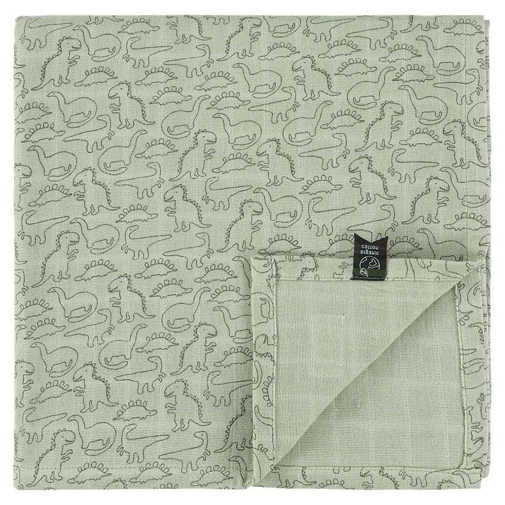 Tetra doek | 110x110cm - Daring Dino