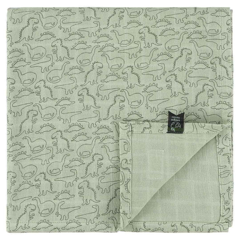 Tetra doek | 110x110cm - Daring Dino