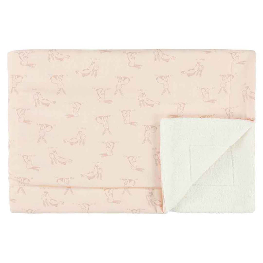 Decke | 75x100cm - Rosy Rabbit