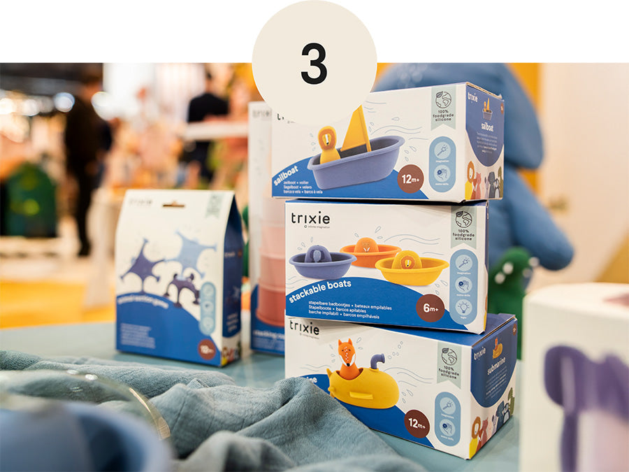 Trixie bath toys 