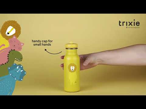 Dop met drinktuit RVS - Mr. Dino