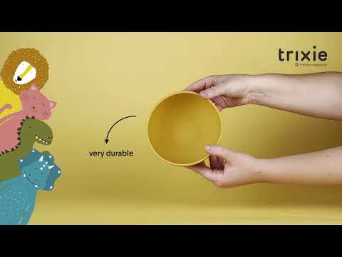 Silicone bowl with suction - Mr. Fox